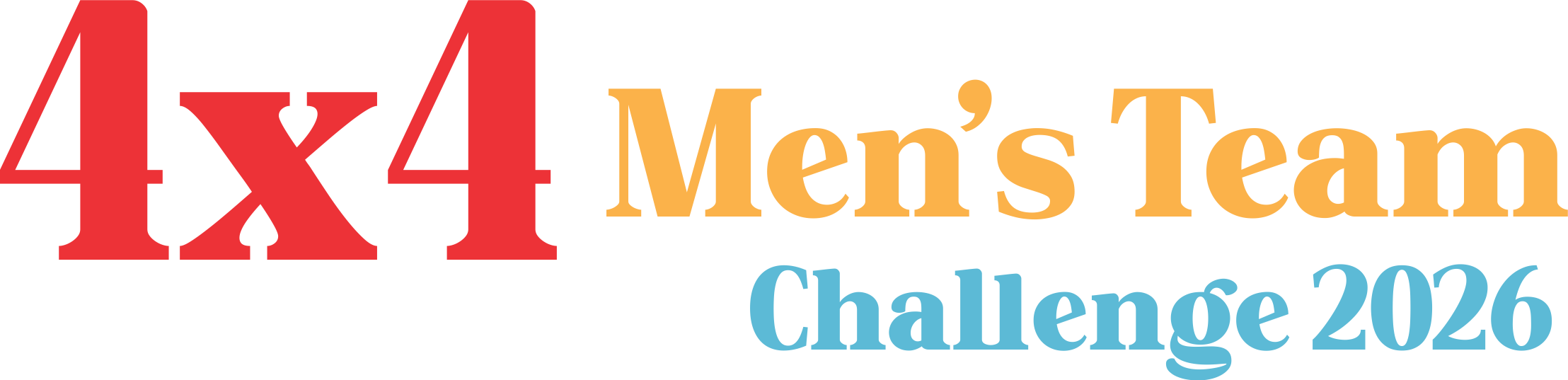 4x4 Men's Team Challenge 2026